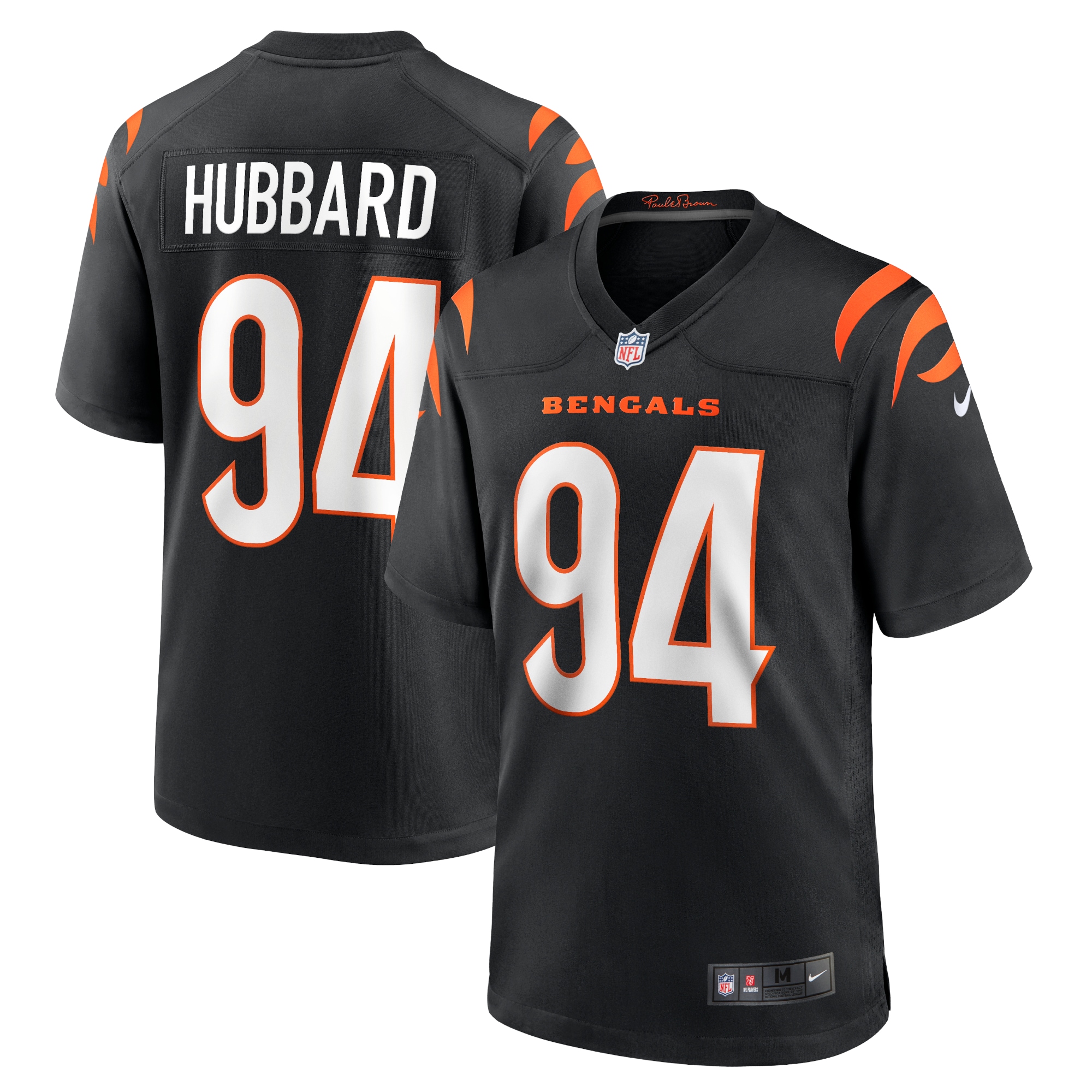 Sam Hubbard Cincinnati Bengals Game Jersey – Black