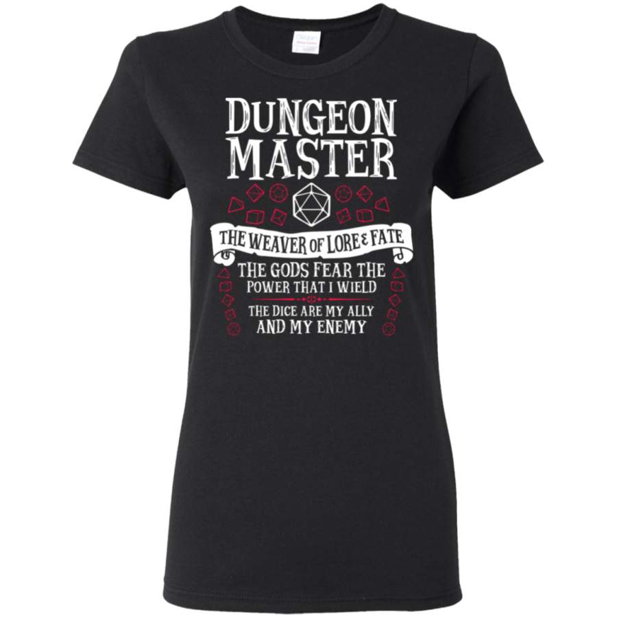 AGR Dungeon Master, The Weaver of Lore Womens T-Shirt