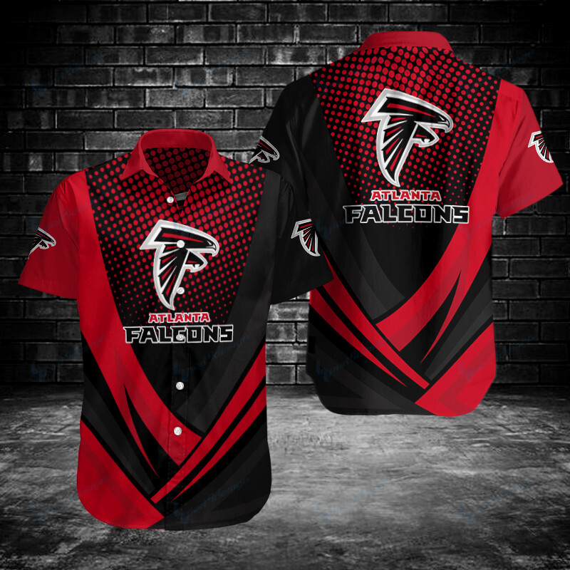 Atlanta Falcons Button Shirts Bg170