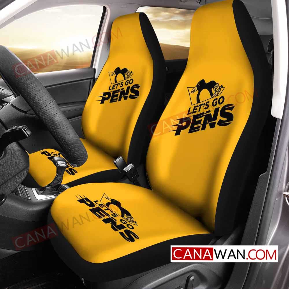 Pittsburgh Penguins Style048 3D Customized Personalized Car Seat Cover