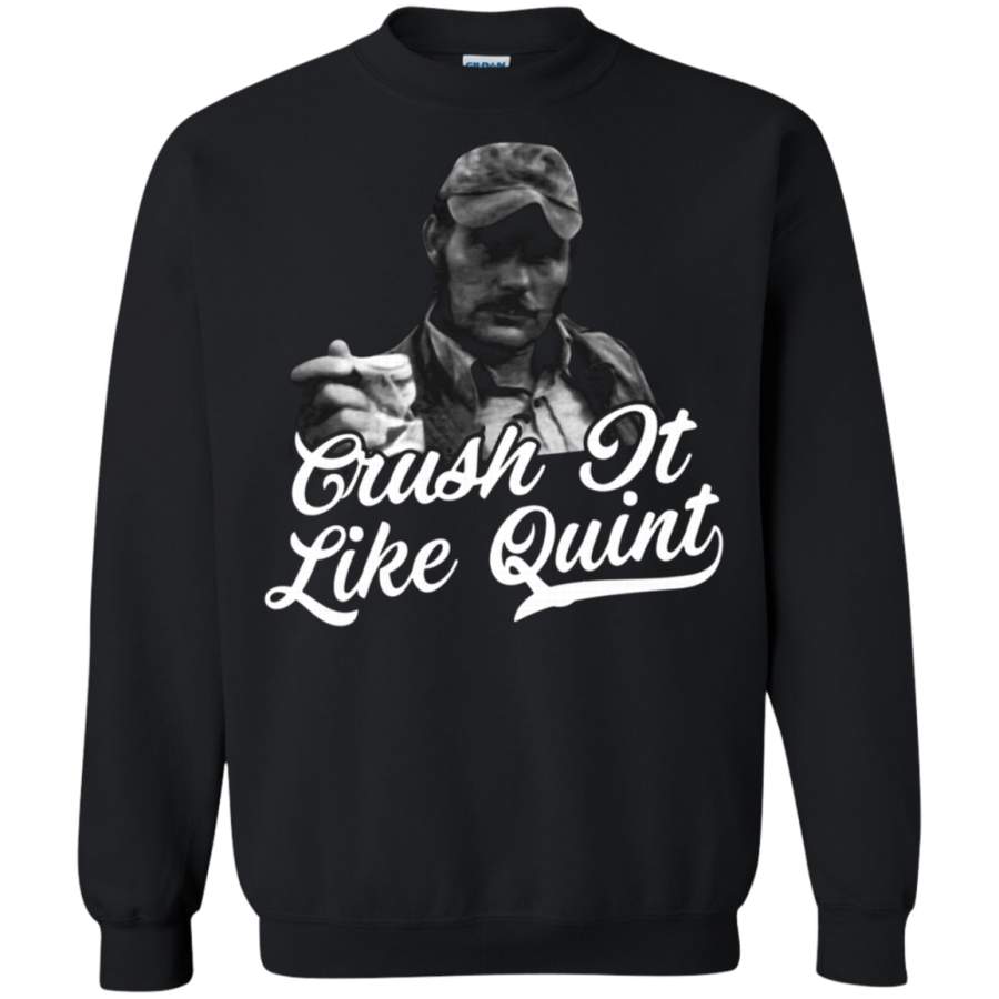 AGR CRUSH IT LIKE QUINT Crewneck Pullover Sweatshirt