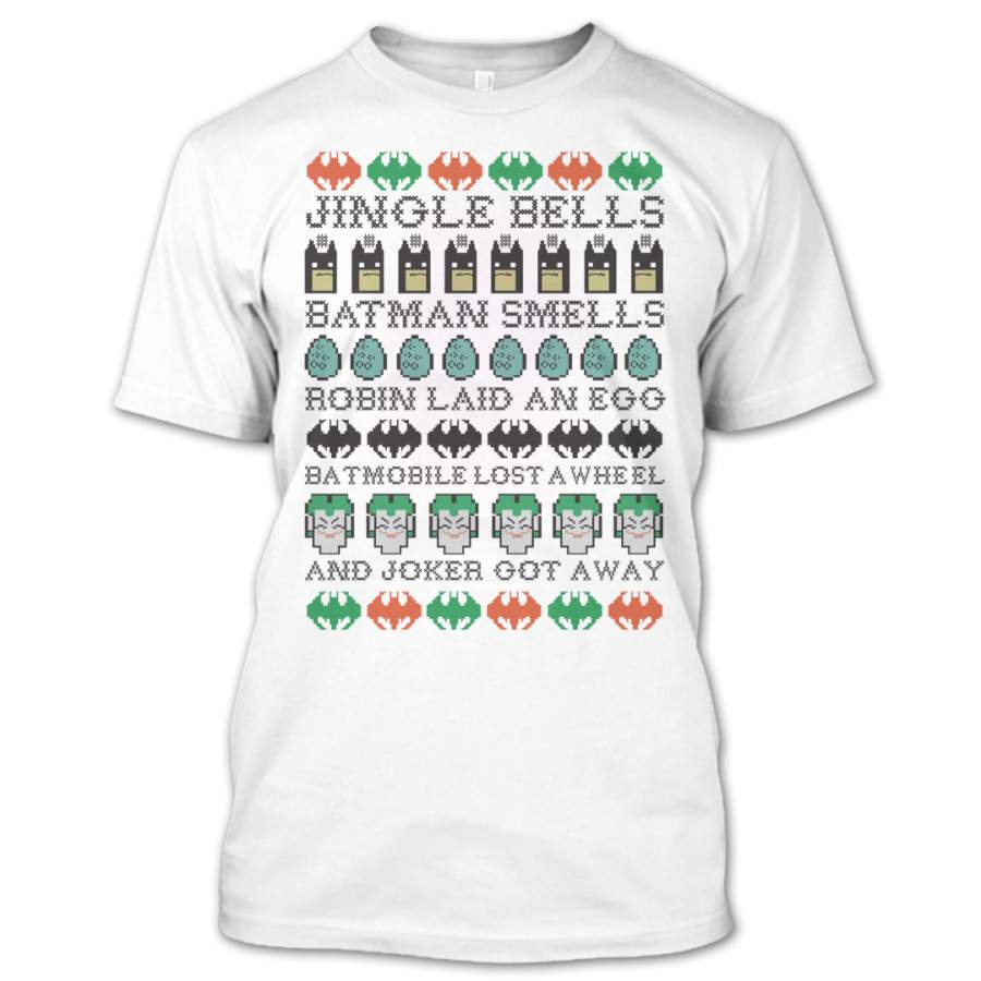 Batman T Shirt, Joker Got A Way  Shirt, Ugly Christmas Sweater T-Shirt