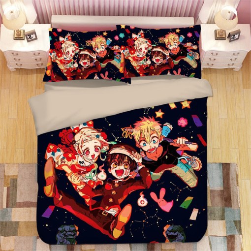 Toilet Bound Hanako Kun 8 Duvet Cover Pillowcase Home Decor 3D Bedding Set 4482