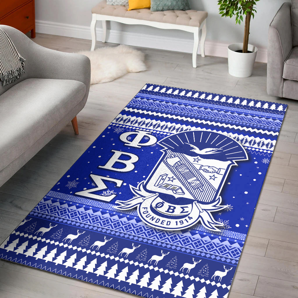 Phi Beta Sigma Area Rug Christmas African Pattern Lt13