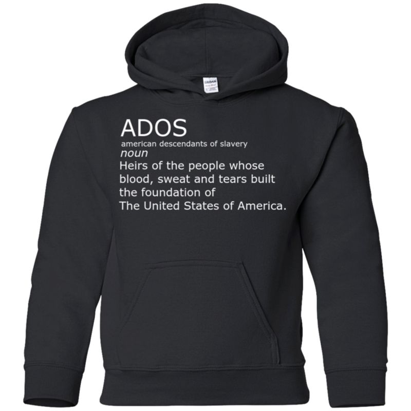 Ados Reparation Shirt G185b Gildan Youth Pullover Hoodie