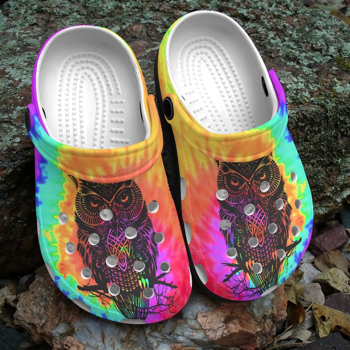 Owl Personalized Clog, Custom Name, Text, Color, Number Fashion Style For Women, Men, Kid, Print 3D Amazing Owl