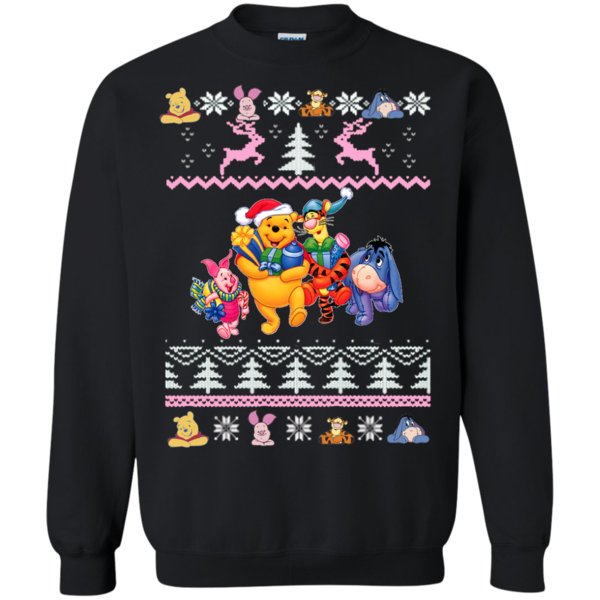 Winnie The Pooh Ugly Christmas Sweater