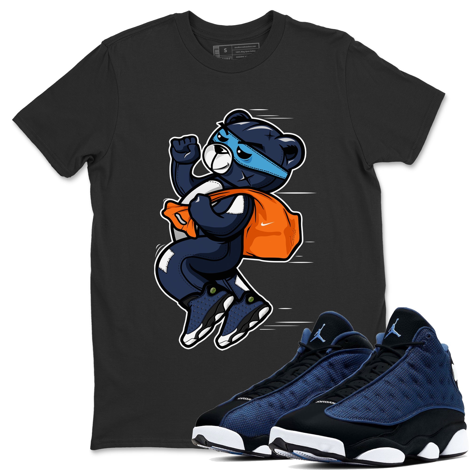 Thief Bear T-Shirt – Air Jordan 13 Brave Blue