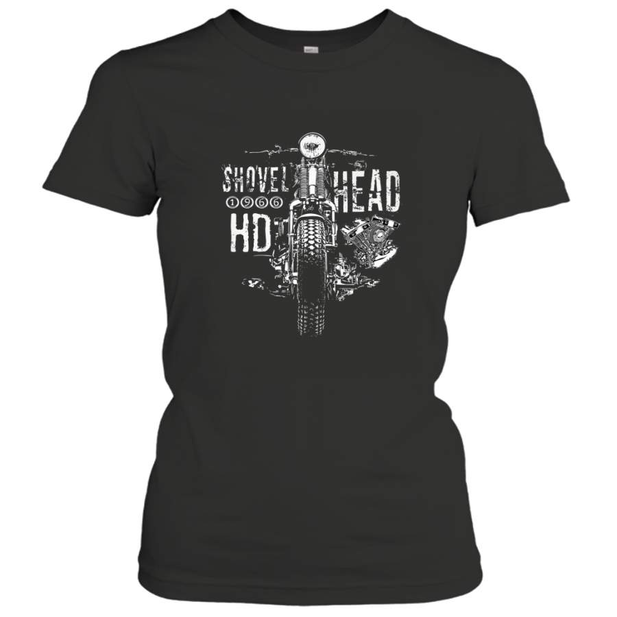 Vintage 1966 Shovelhead Vtwin Motorycle Springer HD Retro shirt Women’s T-Shirt