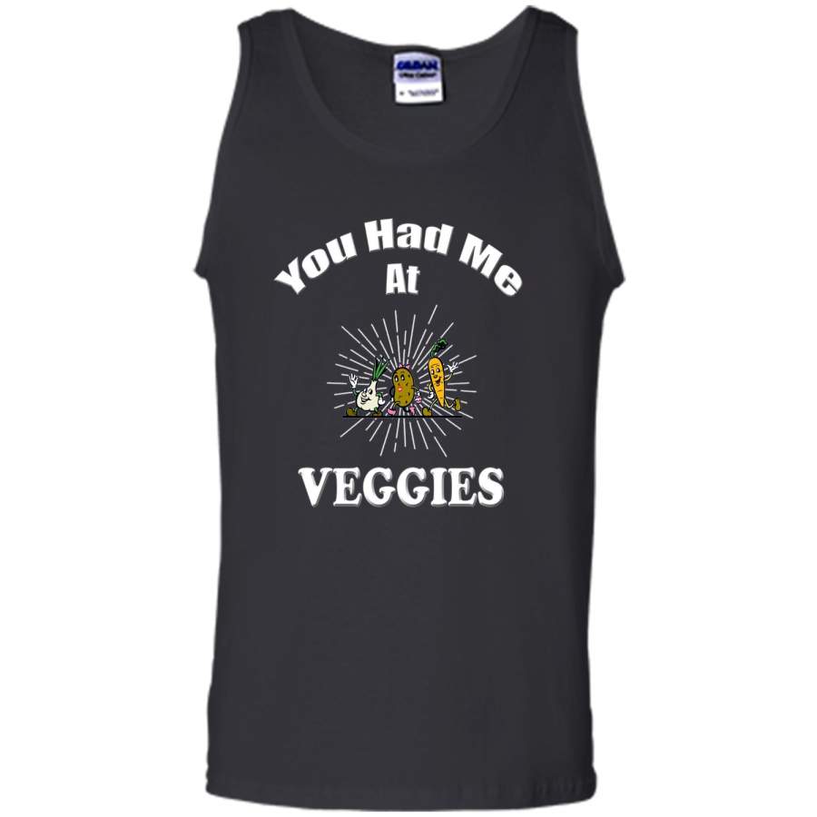 You Had Me At Veggies Funny Vegan Vegetarian T-Shirt cool shirt