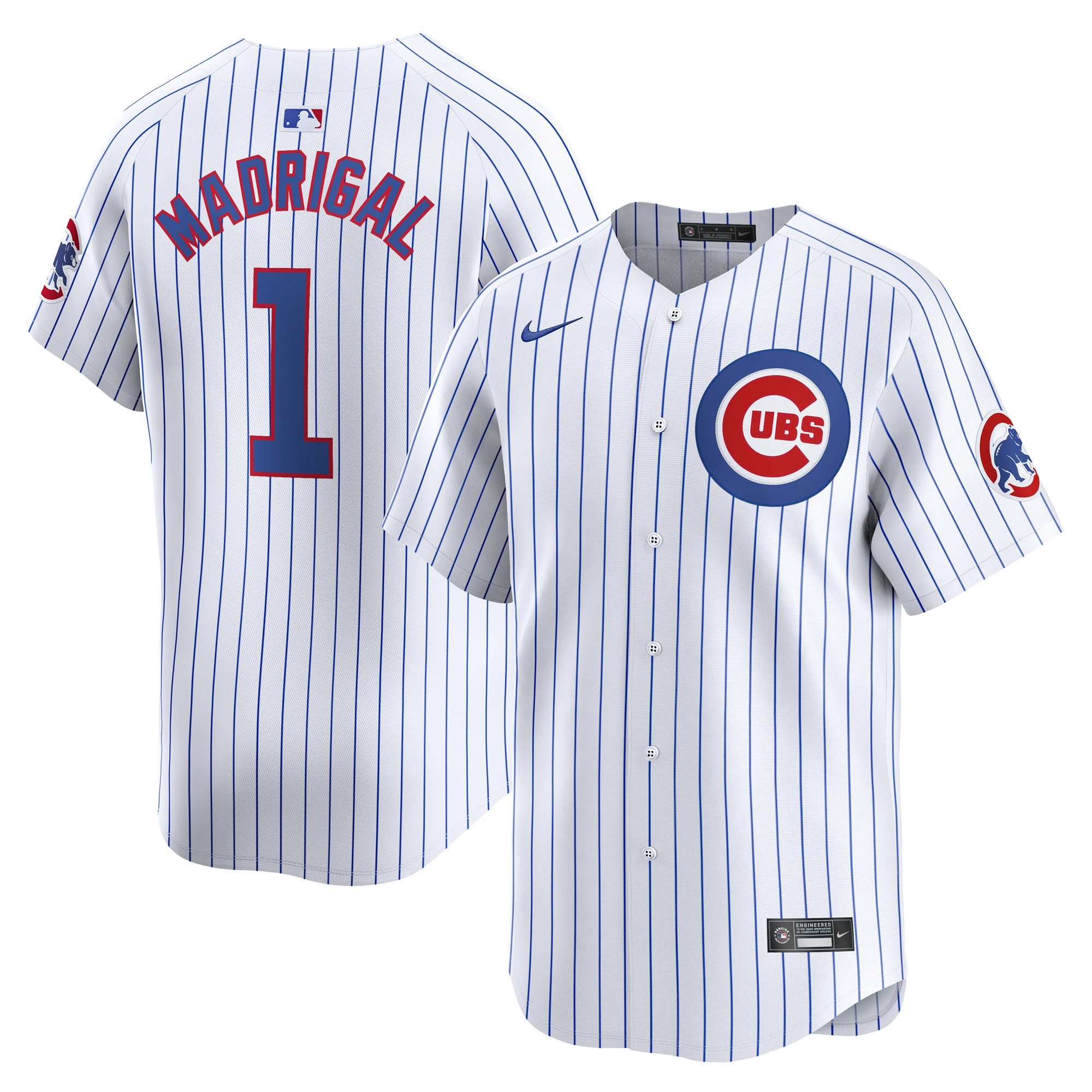 Nick Madrigal Chicago Cubs Home Limited Player Jersey – White