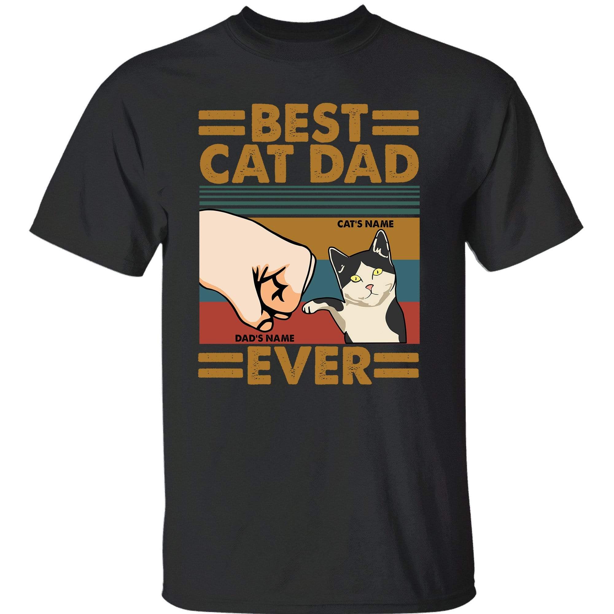 Cat Lover – Best Cat Dad Ever Vintage Version Shirt