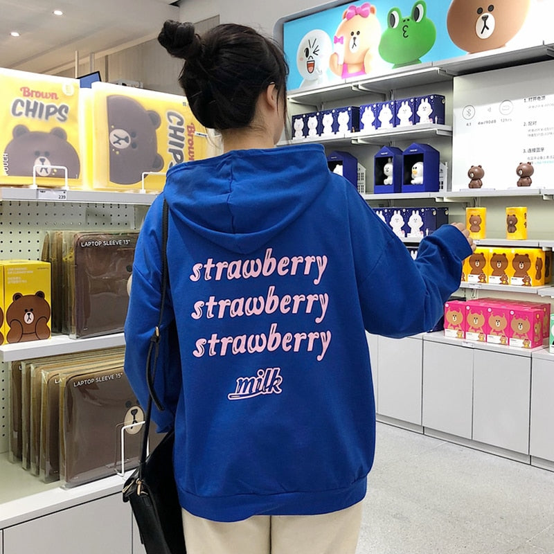 Strawberry Milk Hoodie