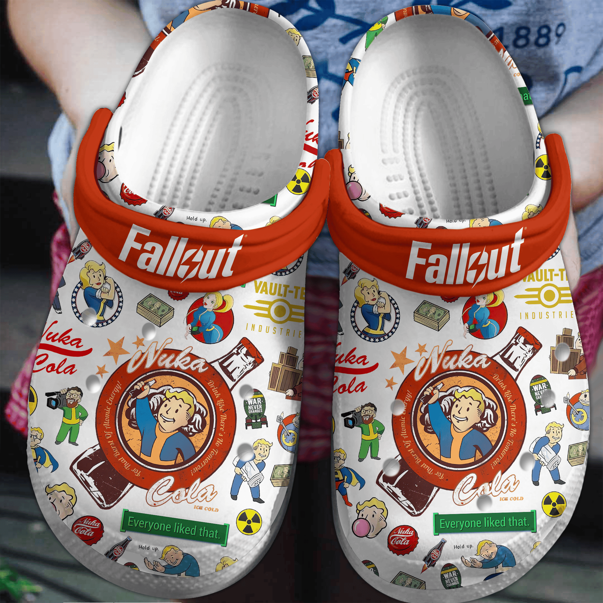 Fallout Nuka Crocss Clogs For Men Women And Kid 6Swcwope