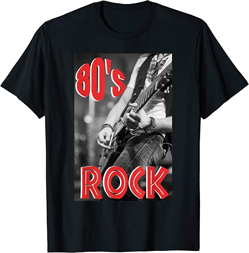 Vintage Guitar 80’s Rock T-Shirt T-Shirt