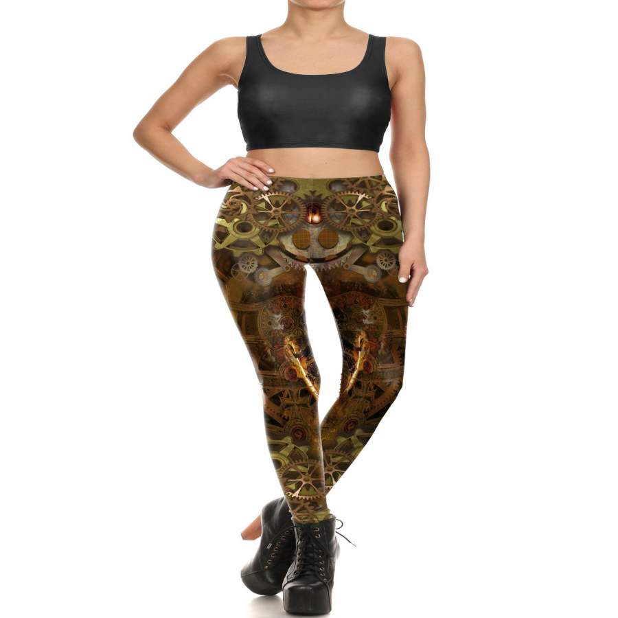 Cogs & Clocks Leggings