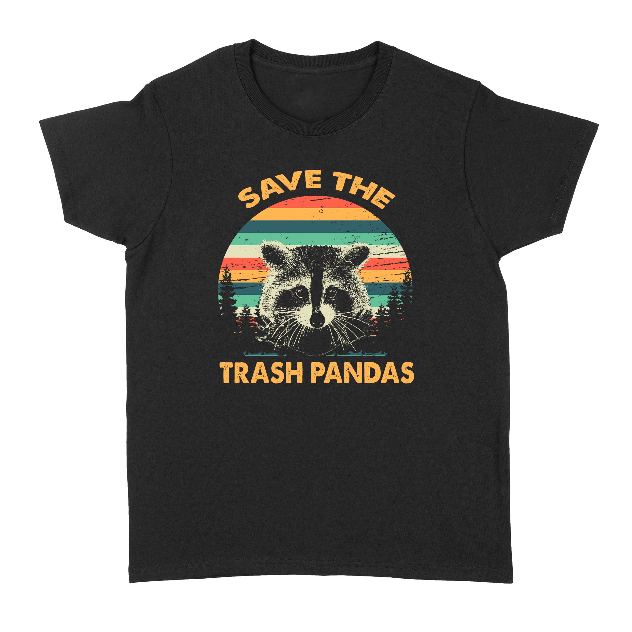 Save The Trash Pandas Raccoon Shirt Racoon Women T Shirt – Fsd1454D08