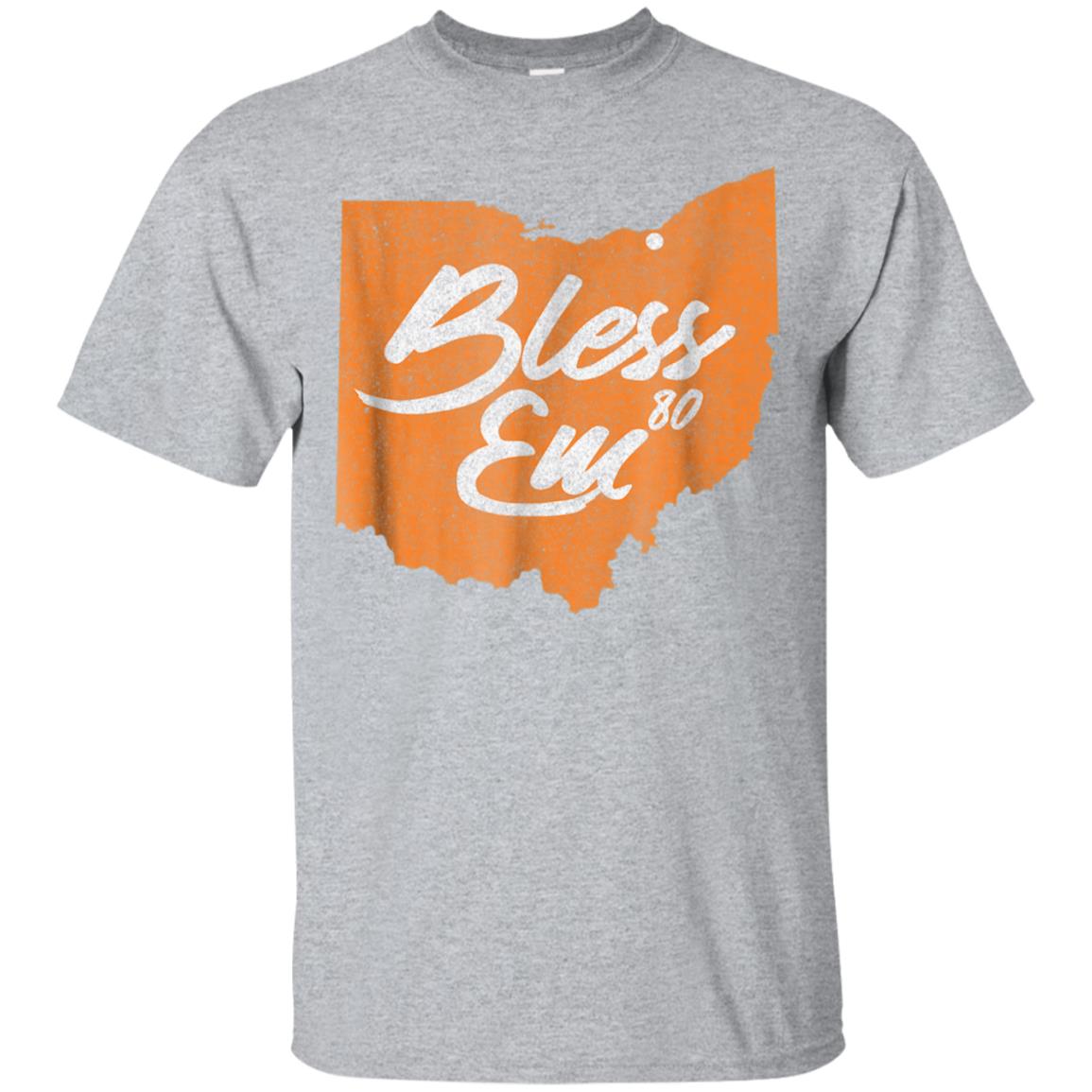 Bless Em Browns Football Gift Shirt Vintage Distress