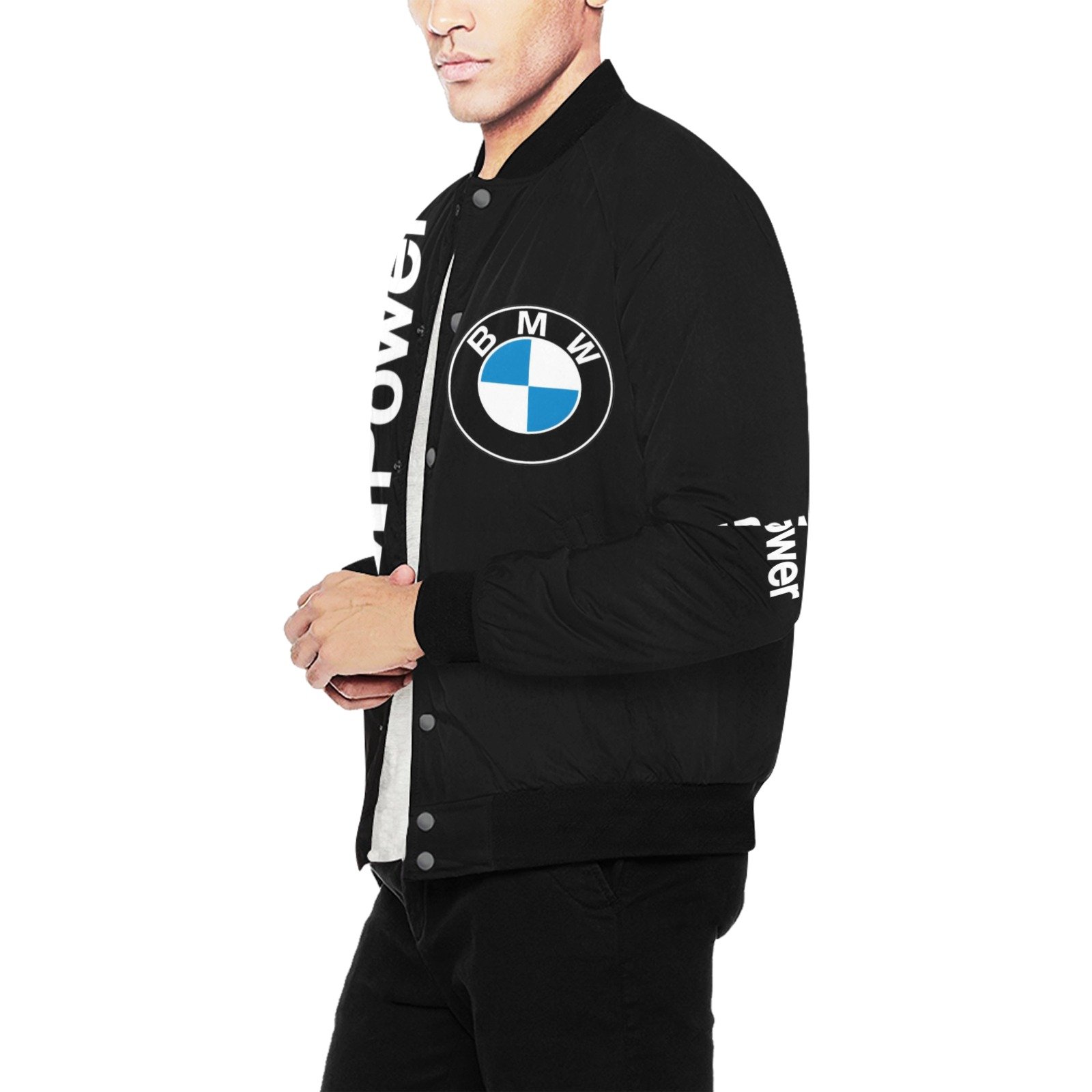 Bmw M Power Men’S All Over Print Baseball Jacket – Fit Fit Apparel