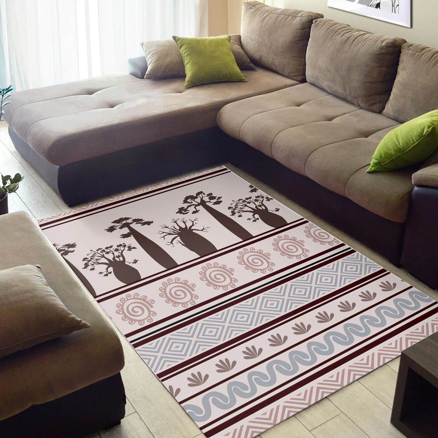 Nice African American Rug Amazing Black History Month Afrocentric Pattern Art African Style Area Rug African Room Decor WBG3546