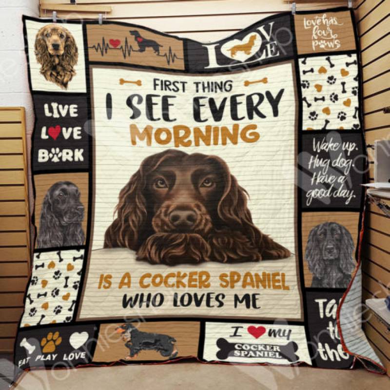 Cocker Spaniel Dog Blanket DCB1702 77O42