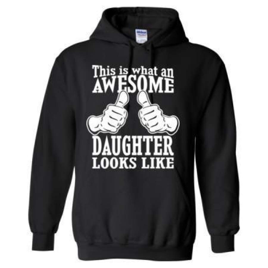 AGR This Is What An Awesome Daughter Looks Like – Heavy Blend™ Hooded Sweatshirt