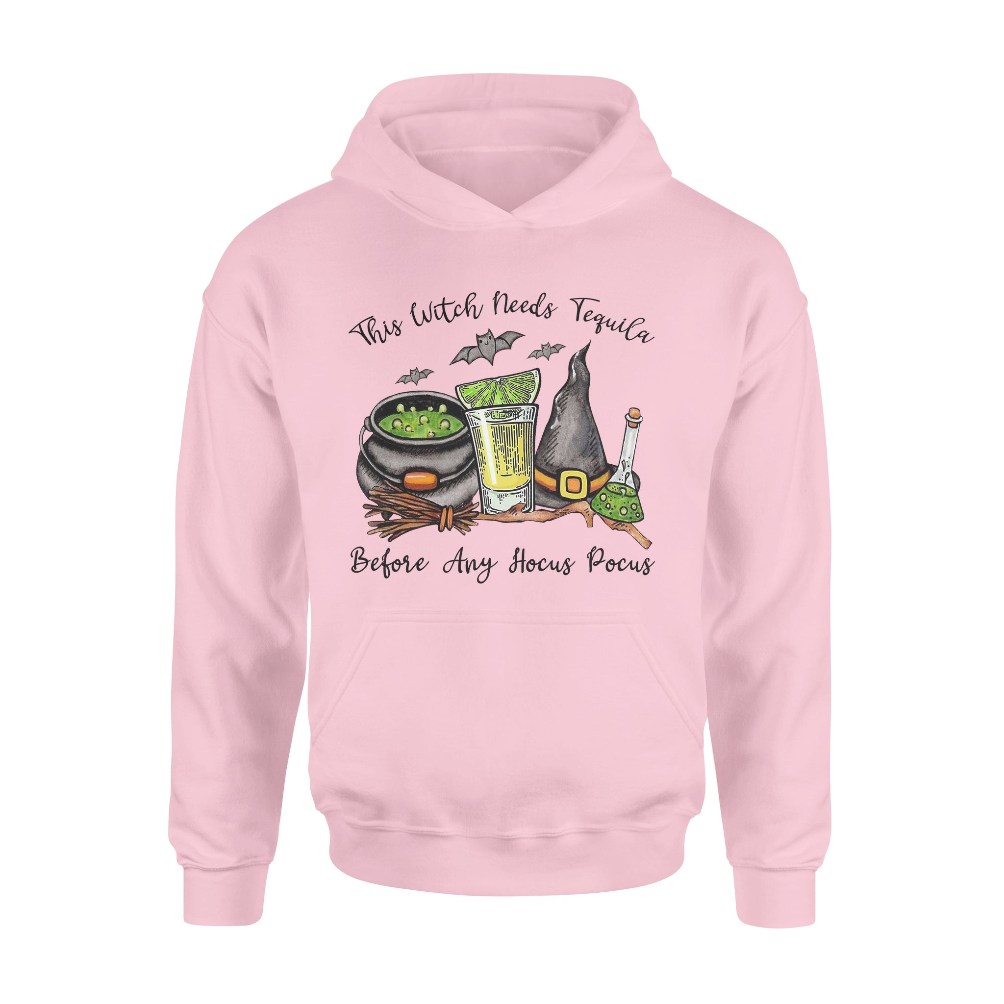 This Witch Needs Tequila Before Any Hocus Pocus – Standard Hoodie