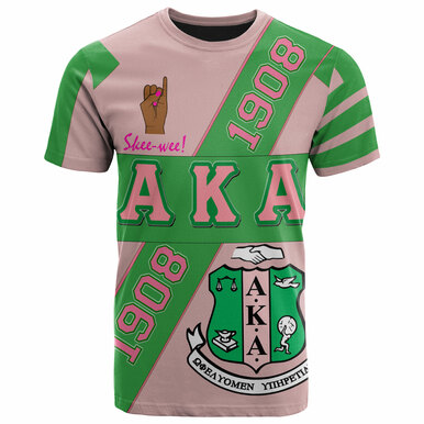 Alpha Kappa Alpha T-Shirt – Sorority Blood In My Dna T-Shirt