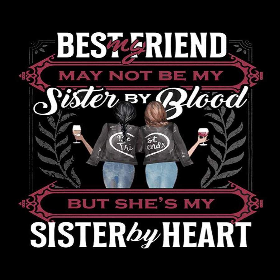 Friend Blanket My Best Friend May Not My Sister By Blood Fleece Blanket Christmas Gift Ideas