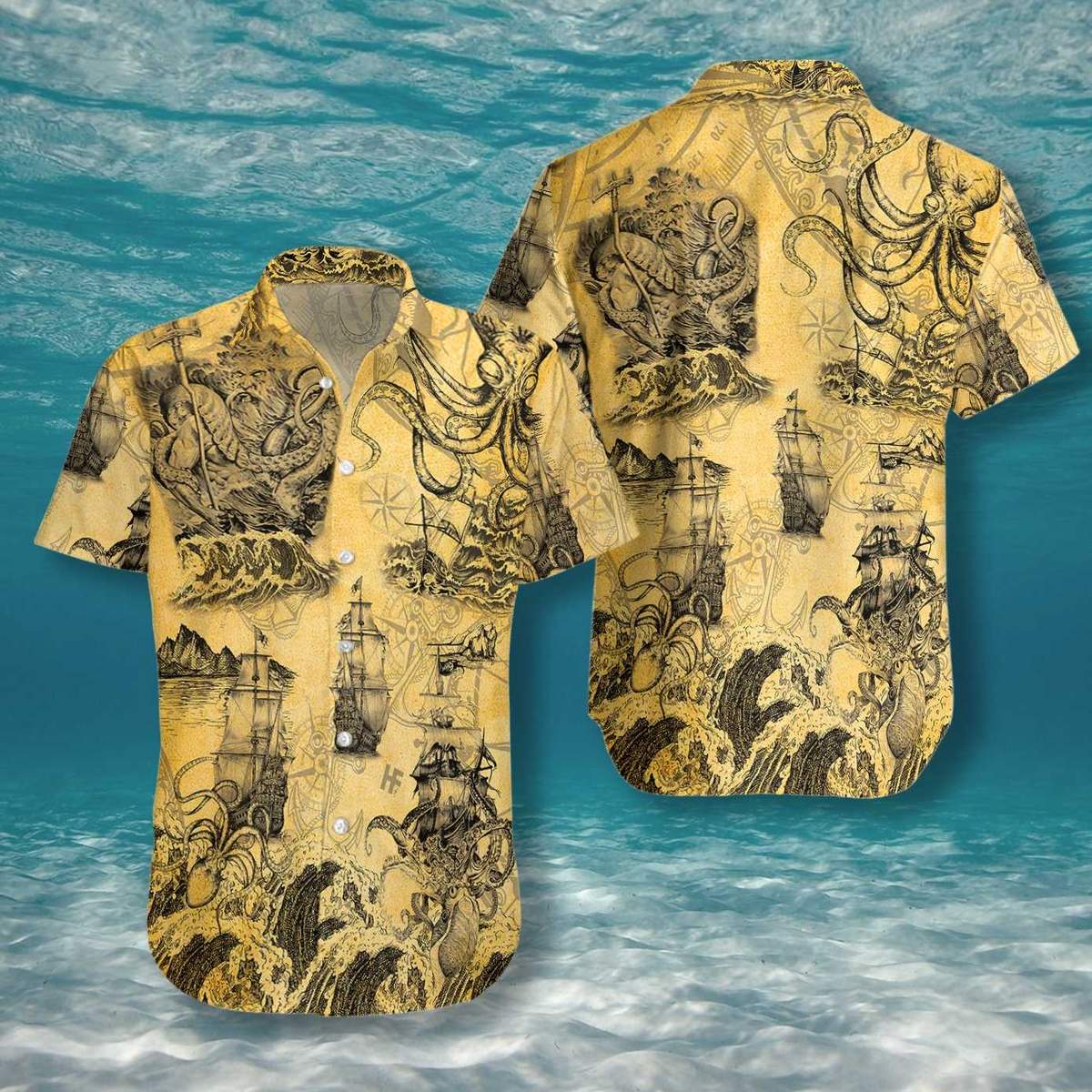 Amazing Octopus Aloha Hawaiian Shirts For Men & For Women | Hw4329