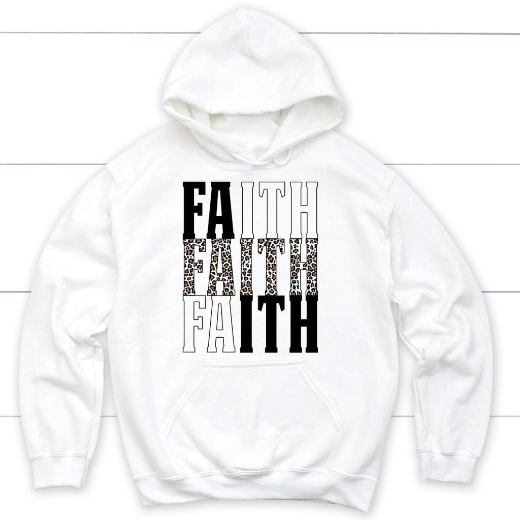 Faith Leopard Hoodie