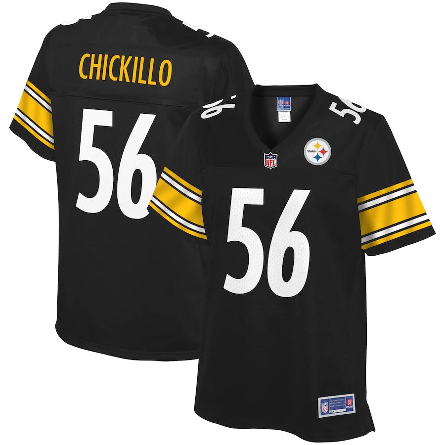 Anthony Chickillo Pittsburgh Steelers NFL Pro Line Womens Player Jersey – Black