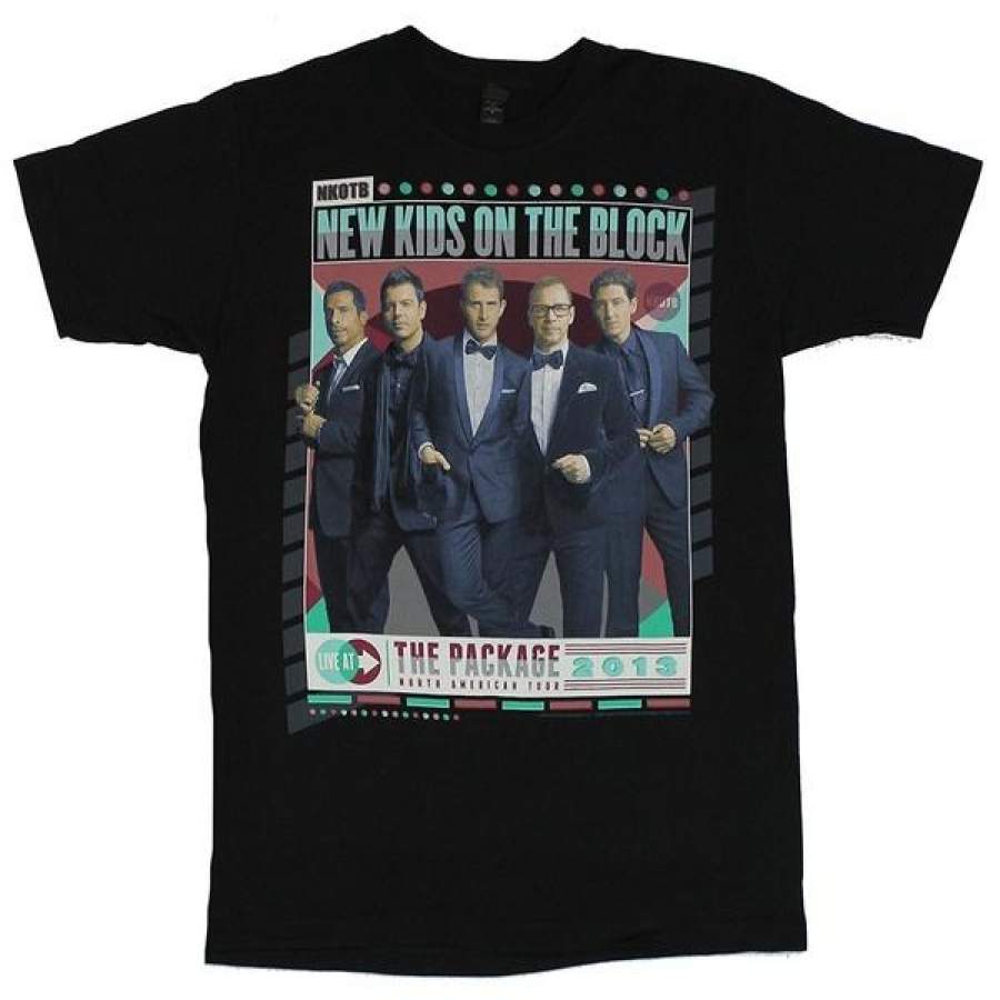 Famous Classic Band Kids On The Block Nkotb Handsome Poster Mens T-Shirt Top Tee