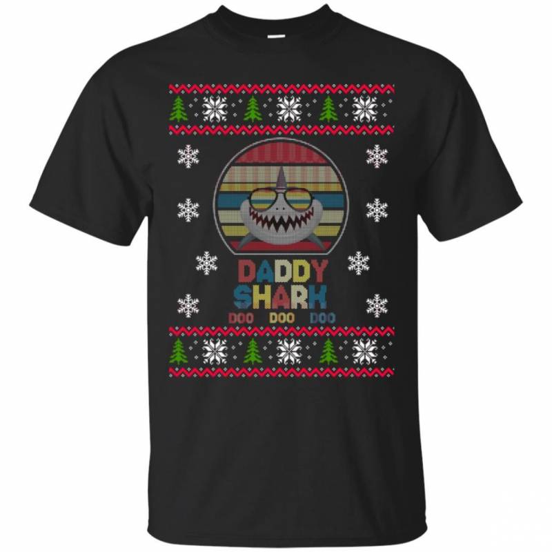 Daddy Shark Doo Doo Doo Christmas Sweater