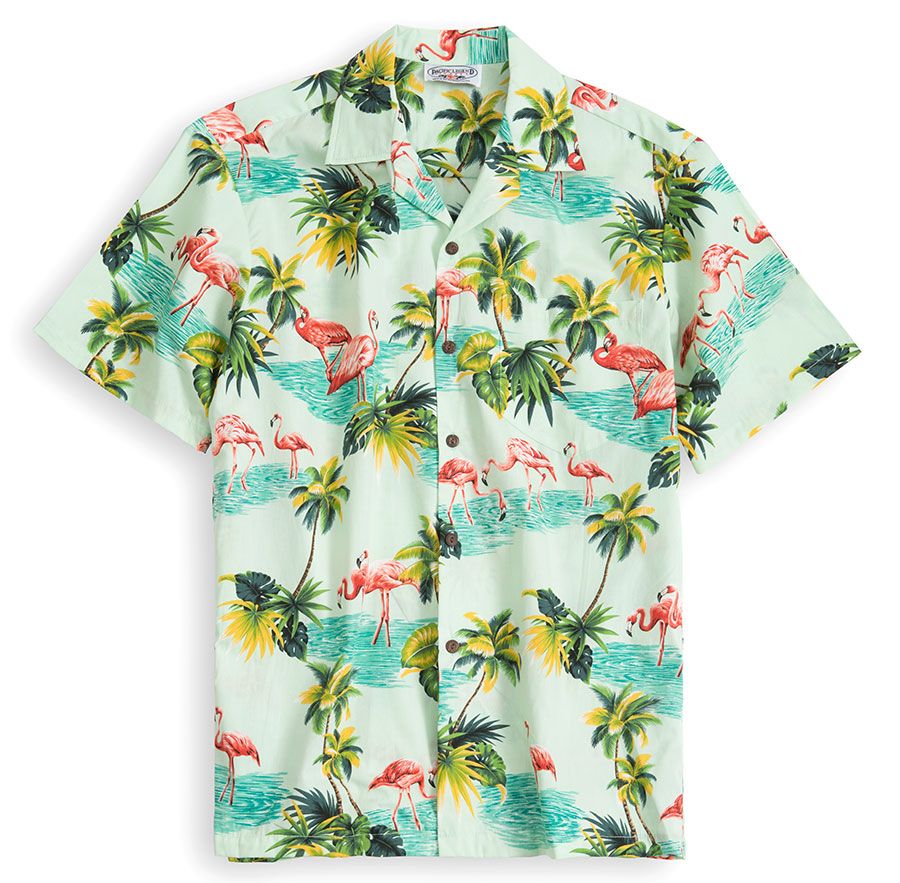 Flamingo Garden Multicolor Nice Design Hawaii Shirt Ha18568