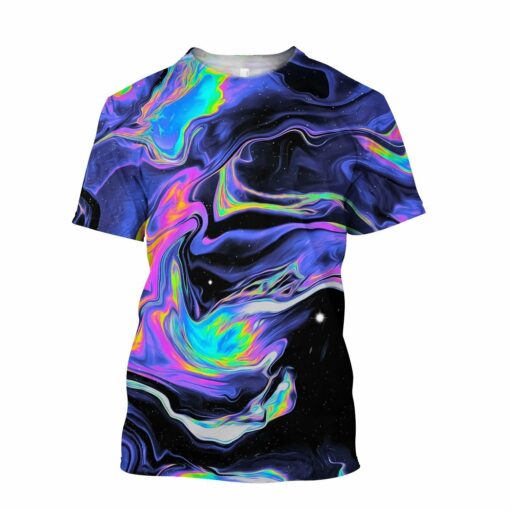 Aurora Hippie 3D All Over Printed Shirt For Hippie Lovers, Hippie Style 3D Shirts, Gift For Men And Women