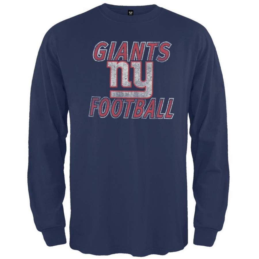 New York Giants – Flanker Logo Premium Long Sleeve T-Shirt