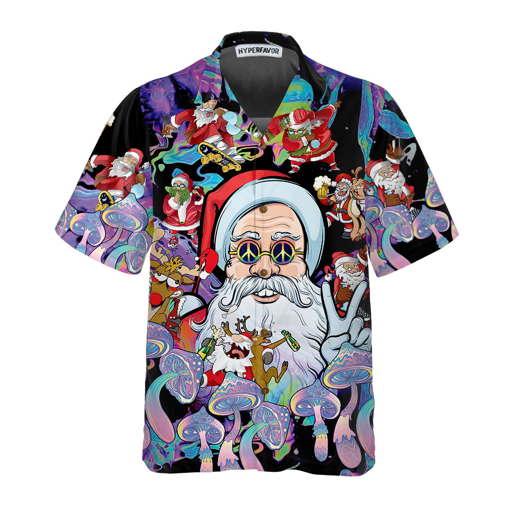 Christmas Hippie Santa Claus Hawaii Best Gift For Ha63051