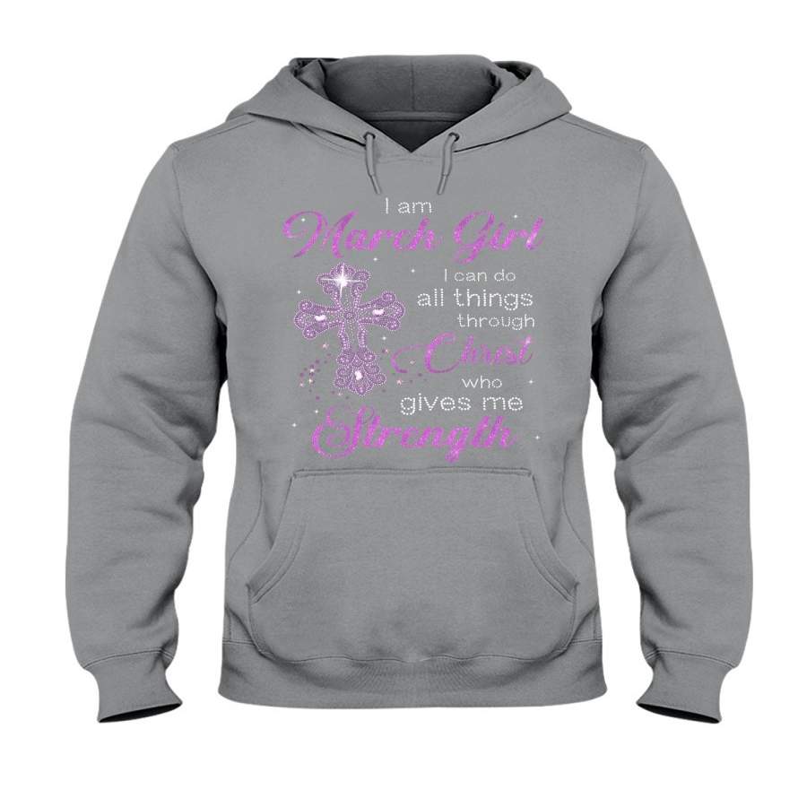 march girl hoodie