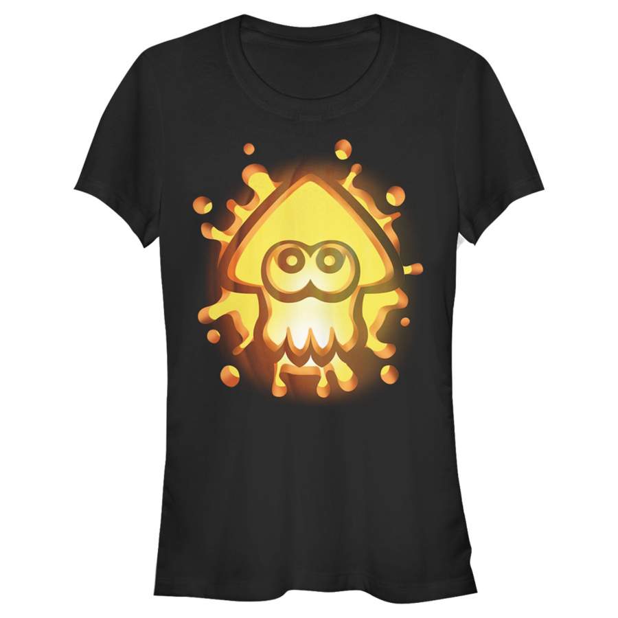 Nintendo Junior’s Halloween Splatoon Pumpkin  T Shirt