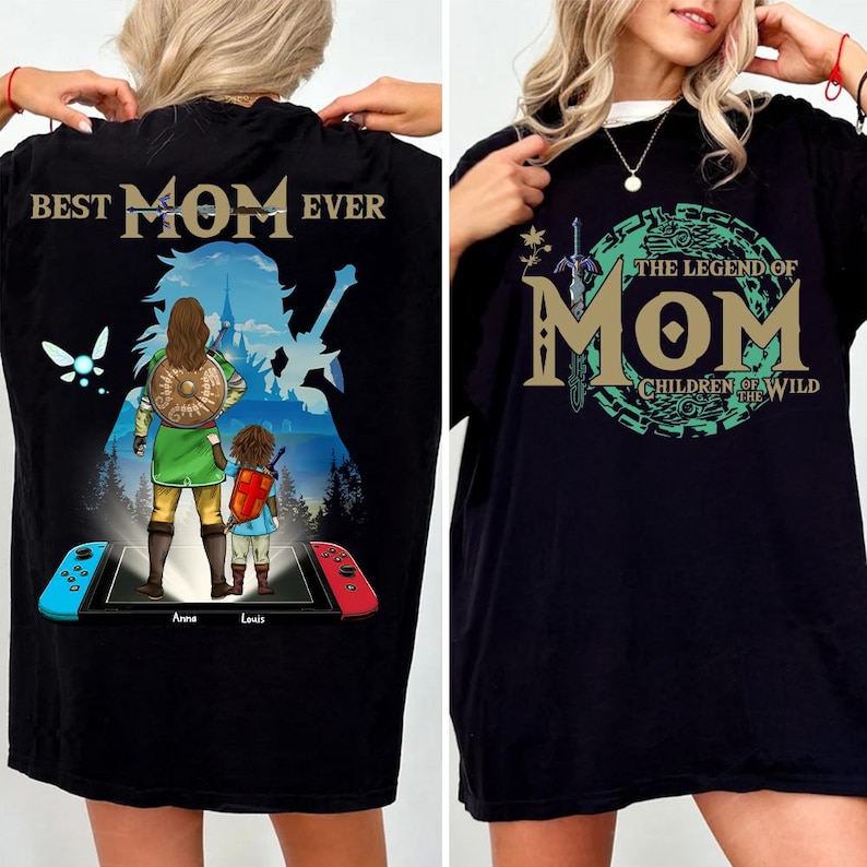 Custom The Legend Of Mom Shirt, Best Mom Ever Shirt, Children Of The Wild Shirt, Mother’s Day Gift For Mom, Mom Shirt For Women