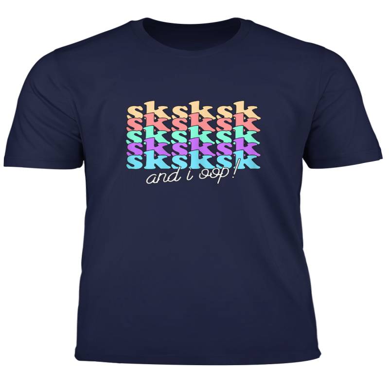 Womens And I Oop Sksksk Funny Meme Aesthetic Girls And Women T Shirt