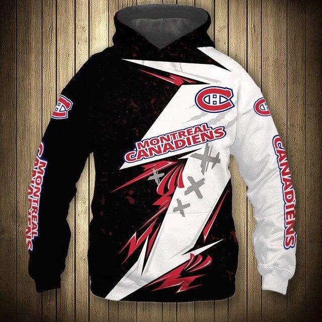 Montreal Canadiens Graffiti Casual Hoodie