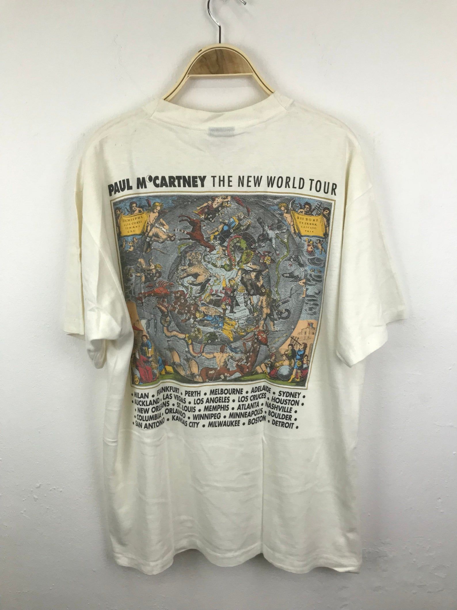 Paul Mccartney The New World Tour Shirt