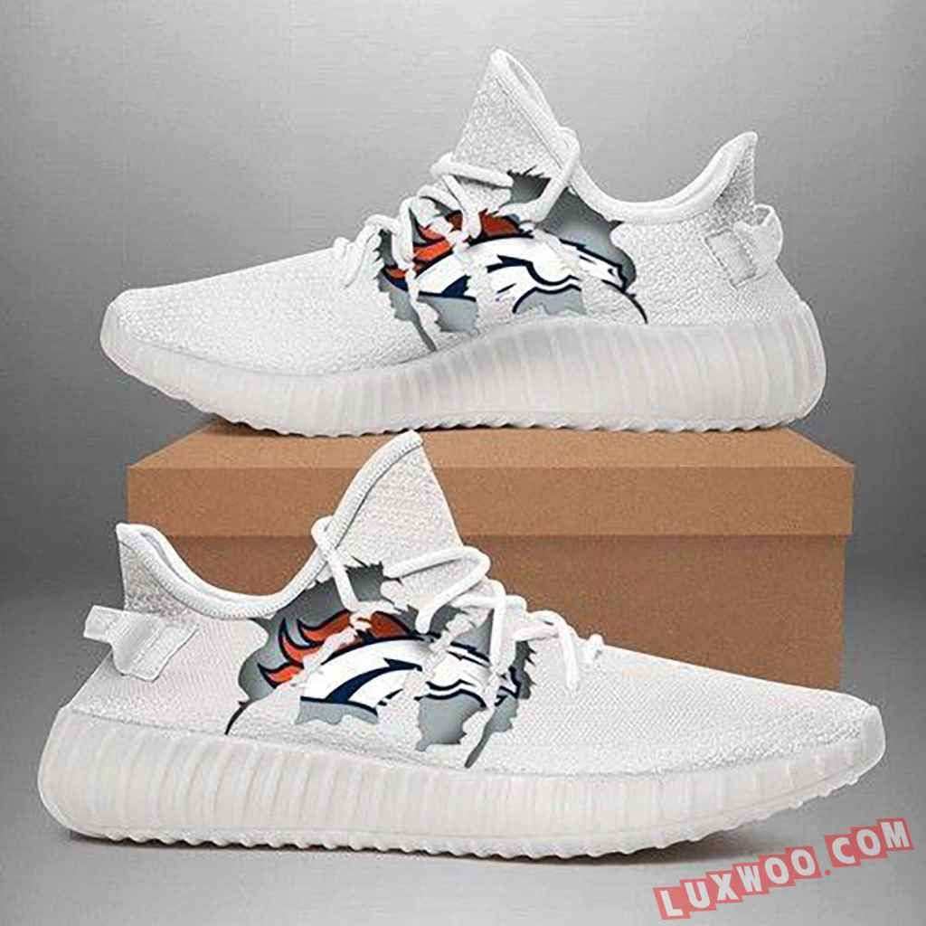 Denver Broncos Yeezy Shoes Sport Sneakers