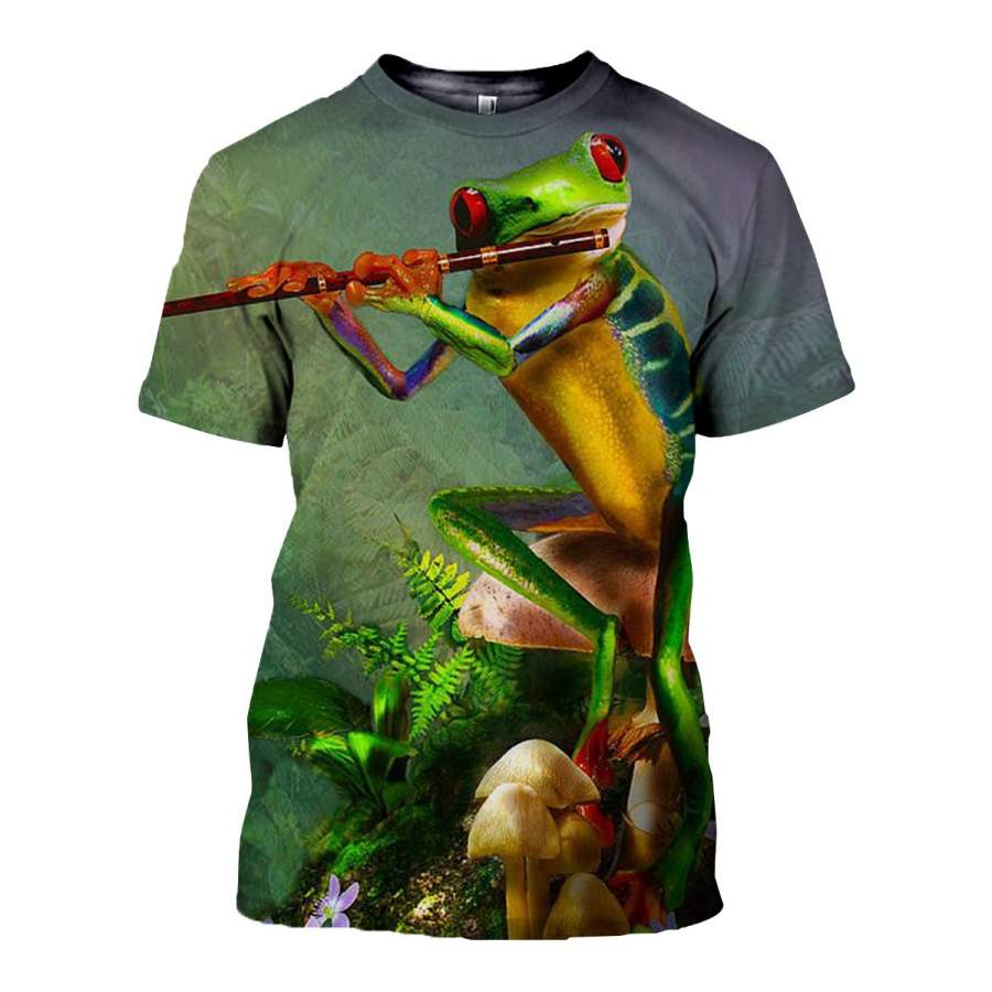 3D All Over Printed Frog T Shirt Hoodie 71201911