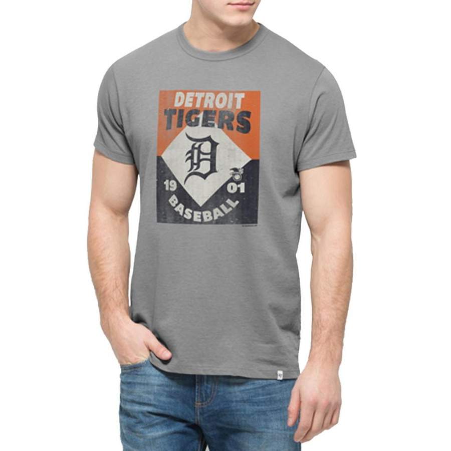 Detroit Tigers – Knockaround Flanker Logo T-Shirt