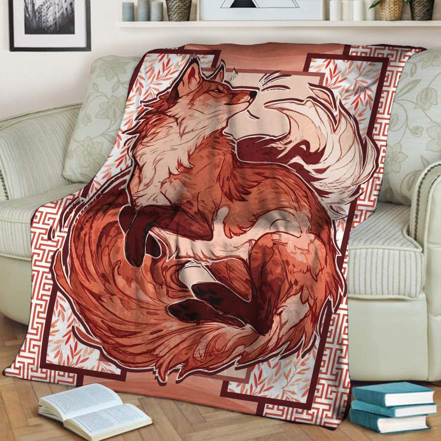 Fox 3D Throw Blanket