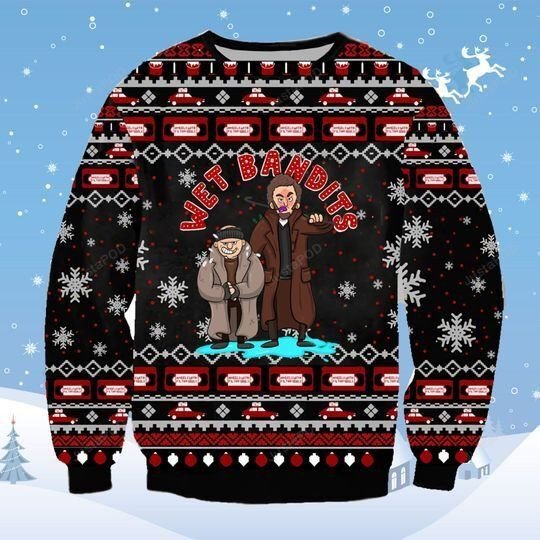 Wet Bandits Ugly Christmas Sweater