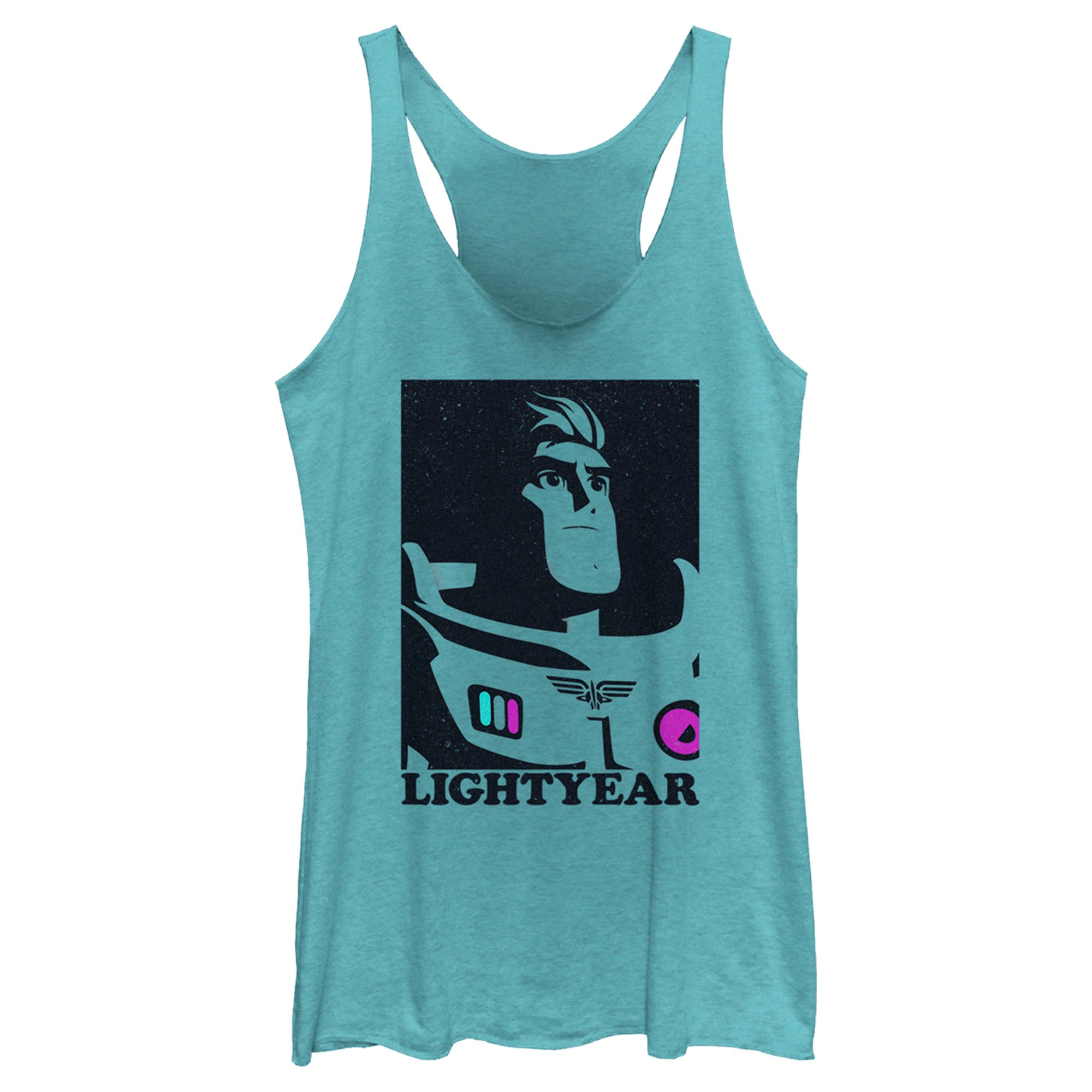 Women’S Lightyear Buzz Poster Racerback Tank Top